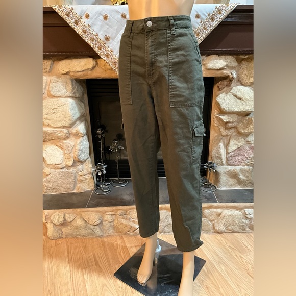 S.O.N.G. Pants - S.O.N.G. Olive Green Cargo Pants 13/31